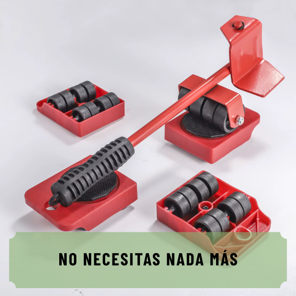 Kit Movedor de Muebles con Palanca
